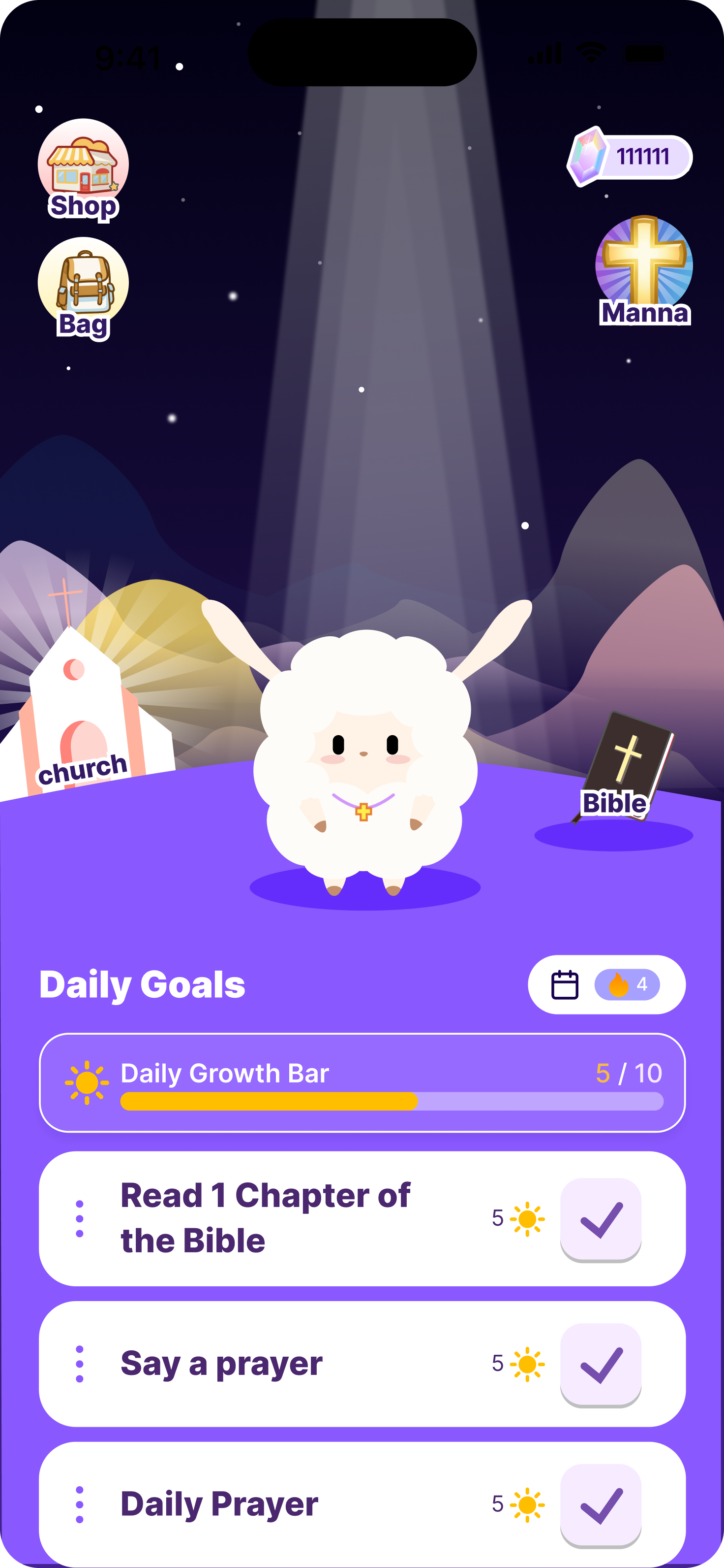 FaithTime App Screenshot
